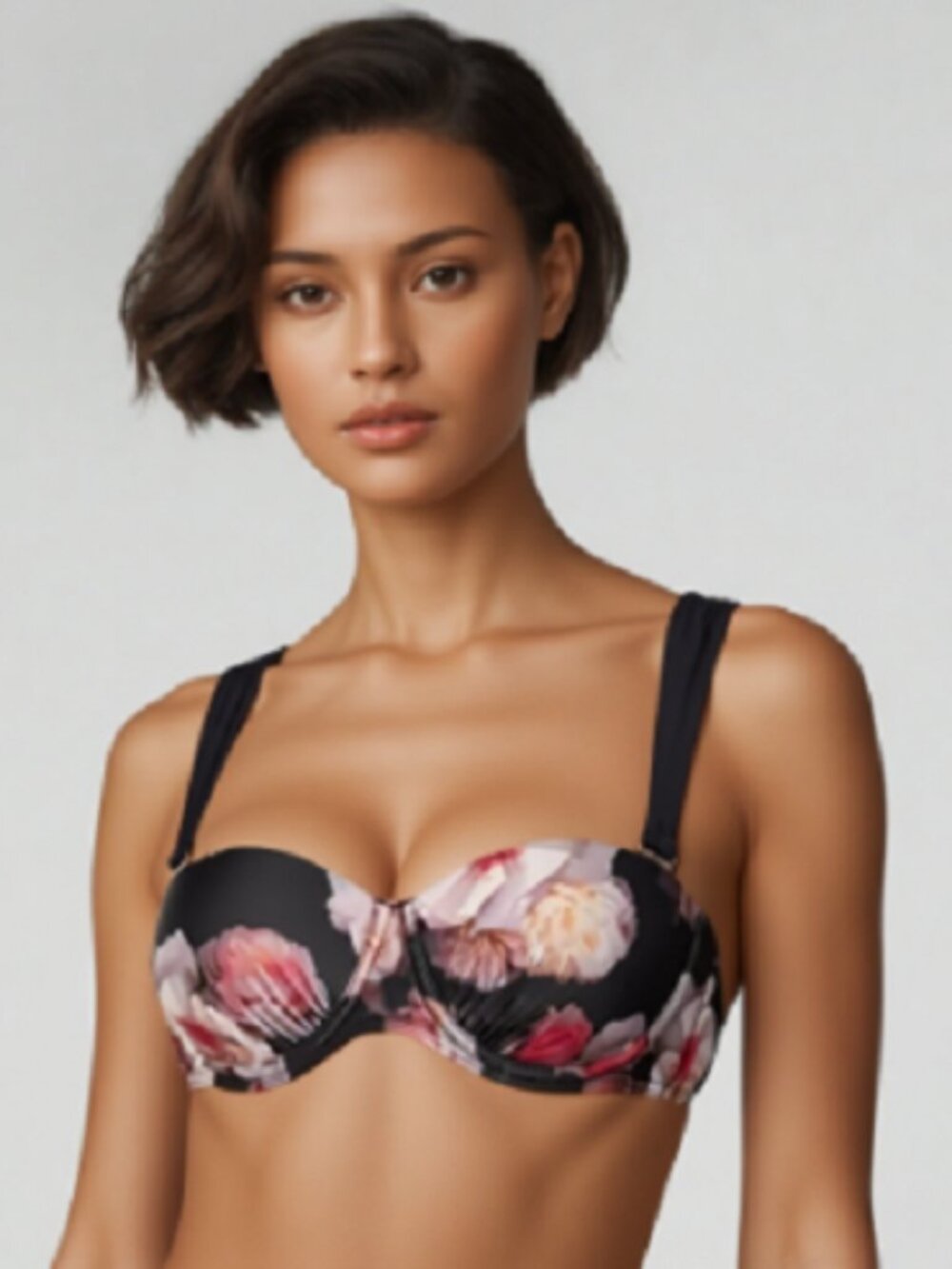 Umaya, Chelsea Print Cup Bikini Top by Ted Baker